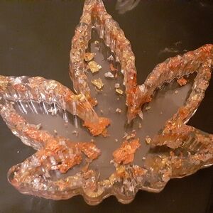 Epoxy Ashtray and tray set